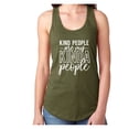 thumbnail image 1 of Kind people are my kinda people Racerback Tank, 1 of 3