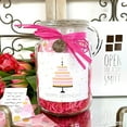 thumbnail image 1 of KindNotes Glass Keepsake Gift Jar with DAUGHTER Messages (Parent to Daughter) - Birthday Cake Design, 1 of 3