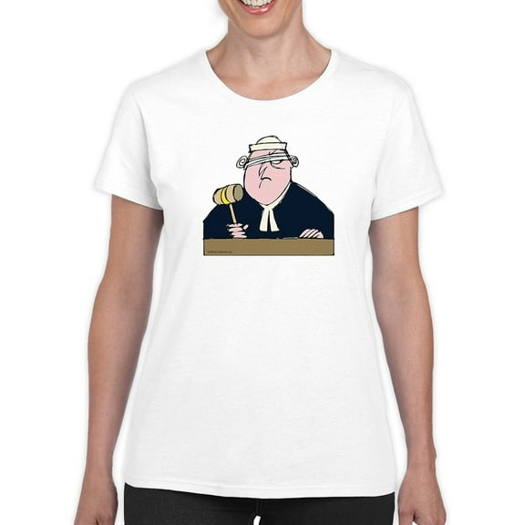 (Kinda) Blind Justice T-Shirt Women -Wilfred Hildonen Designs, Female 4X-Large