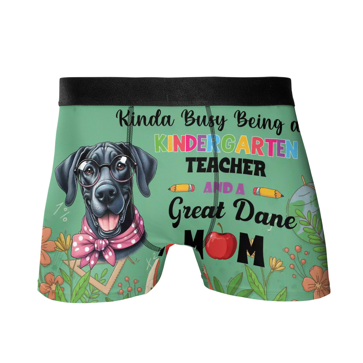 Kinda Busy Being Kindergarten Teacher and Great Dane Mom All Over Print ...