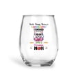 thumbnail image 1 of Kinda Busy Being Kindergarten Teacher and Persian Mom 15oz Stemless Wine Glass Mug Cat Lover Kitten Owner Gifts Wine Glasses Cup - 02005, 1 of 5