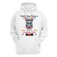 thumbnail image 1 of Kinda Busy Being Kindergarten Teacher and Scottish Fold Mom Hoodie Unisex Merch Hoodies Cat Lover Kitten Owner Gifts - 02005, 1 of 6
