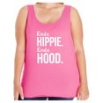 thumbnail image 1 of Kinda Hippie. Kinda Hood. Womens Tank Top, 1 of 1