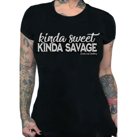 Kinda Sweet Kinda Savage Tee
