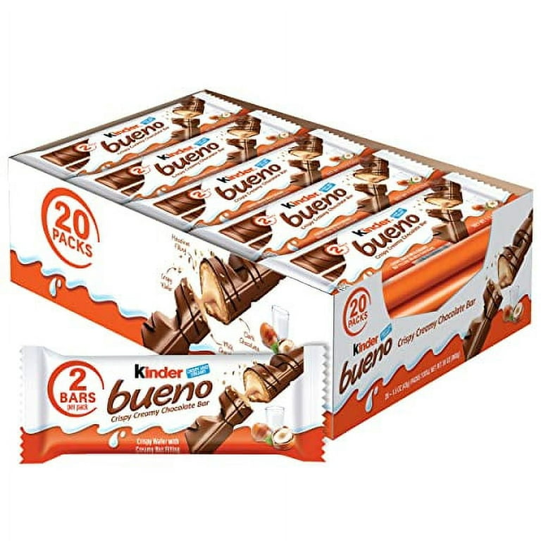 Kinder Bueno Milk Chocolate and Hazelnut Cream, Holiday Gift and