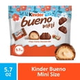 thumbnail image 1 of Kinder Bueno Mini Crispy Wafer Bites with Creamy Nut Filling in Milk Chocolate, Easter Edition, Perfect for Easter Treats, 5.7 oz, 1 of 13