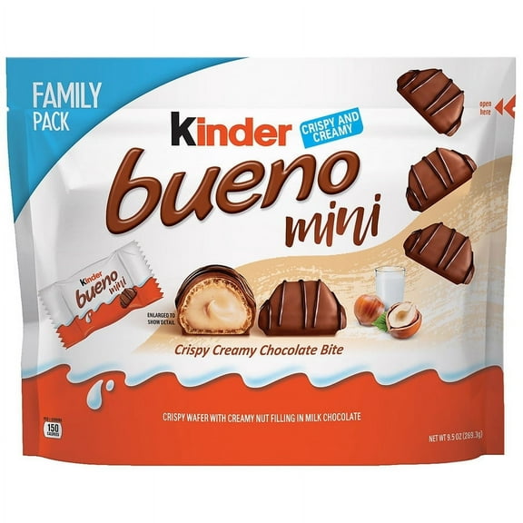 Kinder Bueno Minis Family Pack 9.5 oz Pack of 2