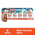 thumbnail image 1 of Kinder Christmas Chocolate Snowman, Creamy Milk Chocolate, Individually Wrapped, Great for Holiday Gifts, 6 Count, 3.1 oz, 1 of 13