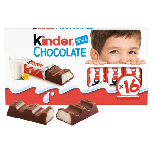 Kinder Chocolate Mini Bars 200g, British Import (Pack of 3)