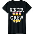 thumbnail image 1 of Kinder Crew Fun Kindergarten Squad Teacher 1st Day of School T-Shirt, 1 of 4