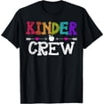 thumbnail image 1 of Kinder Crew Funny Kindergarten Teacher 1st Day of School T-Shirt, 1 of 3