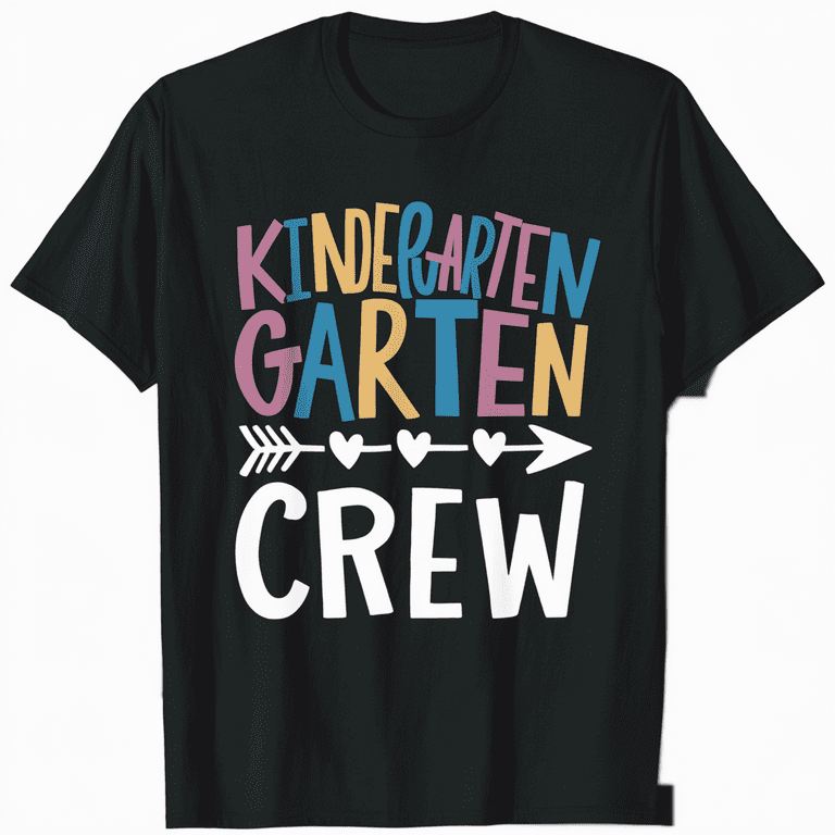 Kinder Crew Kindergarten Teacher T-Shirt 1st Day Of School Kinder Crew Kindergarten Teacher T-Shirt 1st Day Of School