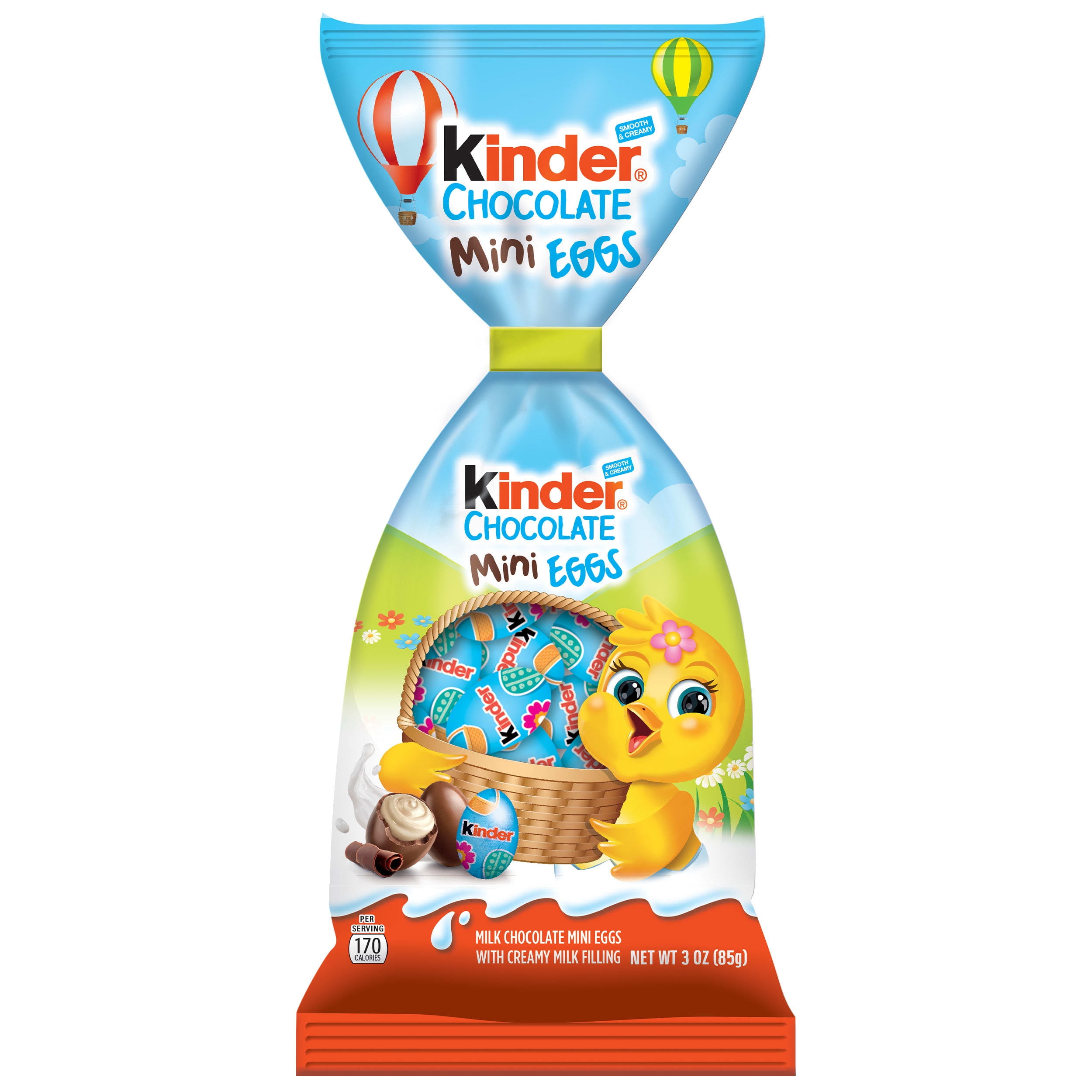 Kinder Easter Mini Eggs, Individually Wrapped Chocolate Candy for