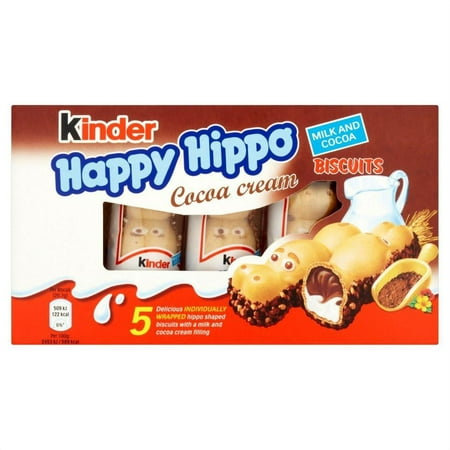 Kinder Happy Hippo - Cocoa, 20.7g x 5