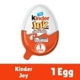 thumbnail image 1 of Kinder Joy Chocolate Egg with Sweet Cream, Cocoa Wafer Bites & Surprise Toy, Fun Easter Basket & Easter Egg Hunt Treat for Kids, 0.7 oz (2 Pack), 1 of 1