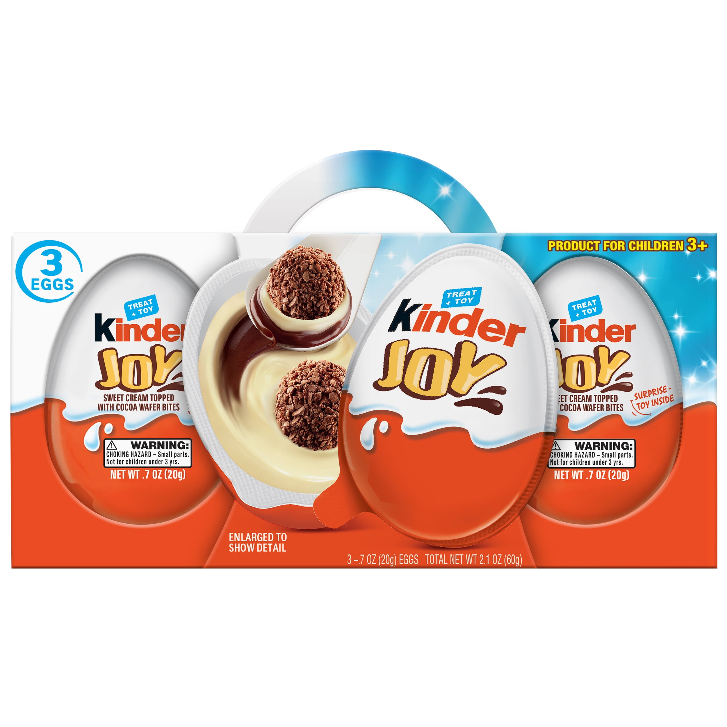 Kinder Joy Eggs, Treat Plus Toy, 2.1 oz, 3 count
