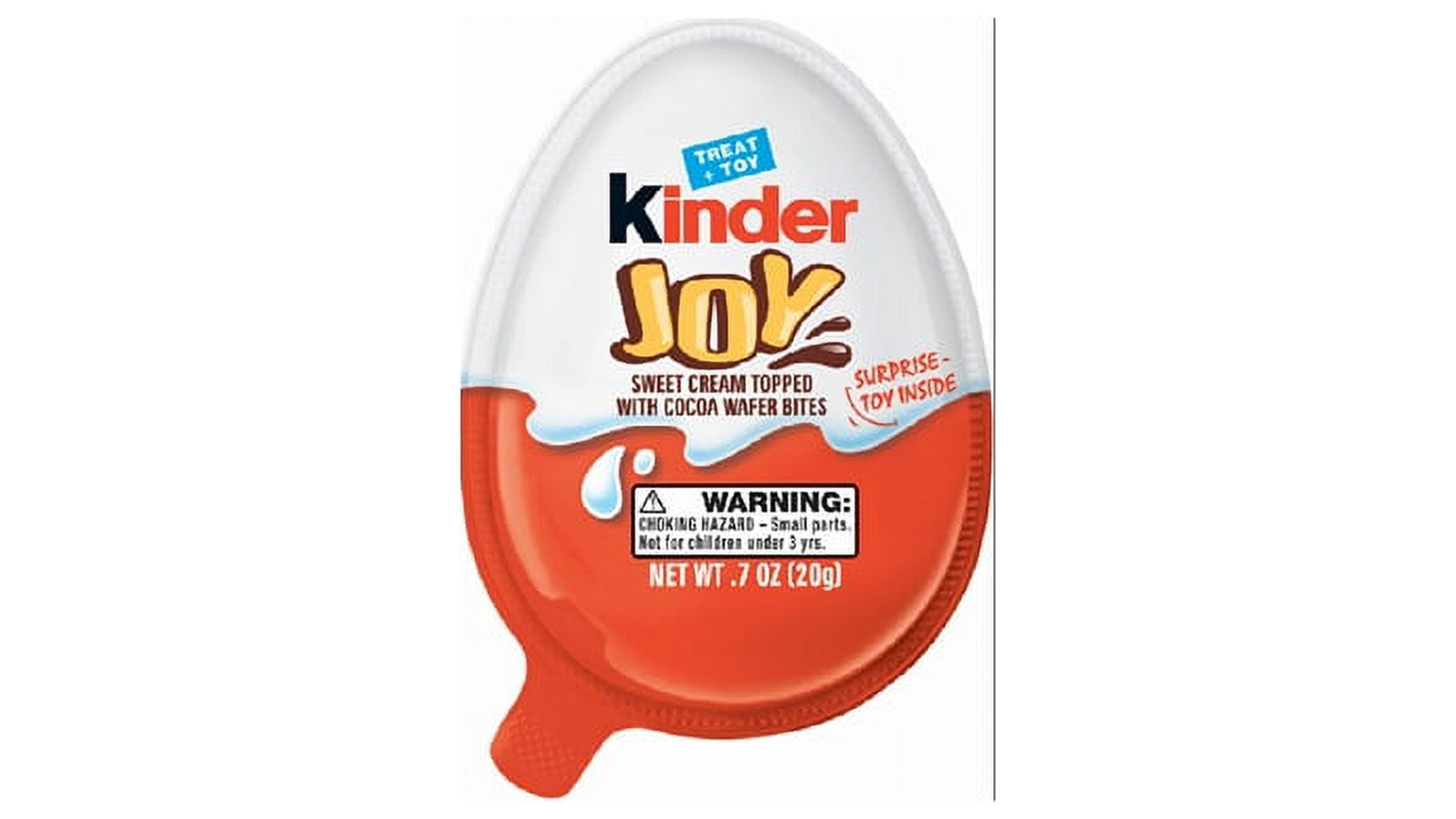 Kinder Joy Kids' Easter Egg Candy with Boys' Easter Toy/Girls' Easter Toy, 0.7 Oz.