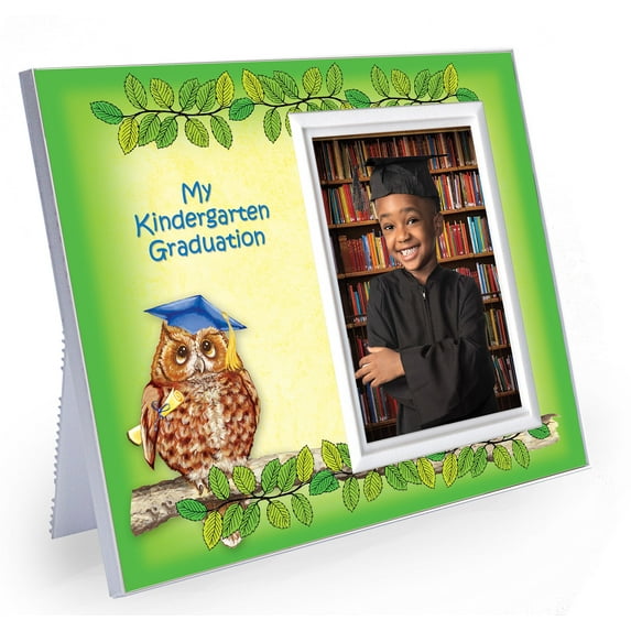 Kinder Owl Graduation Picture Frame