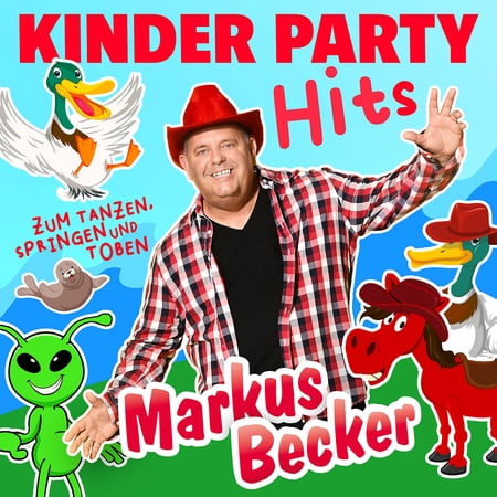 Kinder Party Hits Zum Tanzen,Springen und Toben (Audiobook)