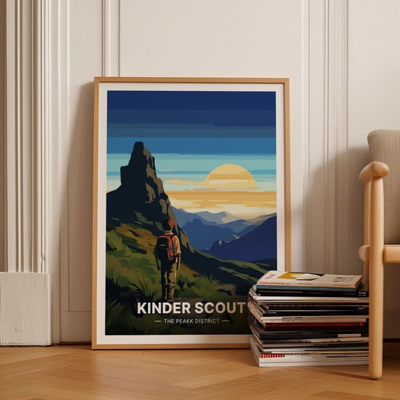 Kinder Scout Peak District Wall Decor