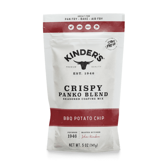 Kinder's BBQ Potato Chip Seasoned Panko Crumb Coating Mix, 5 oz