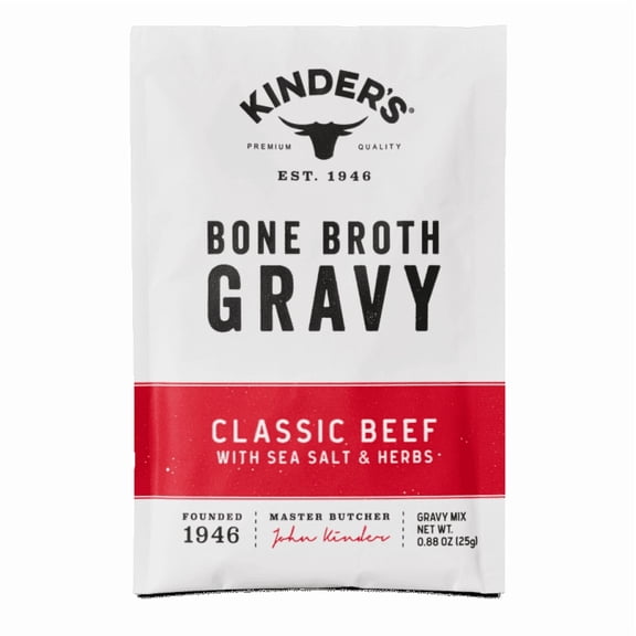 Kinder's Beef Bone Broth Gravy 1 Oz (Pack of 3)