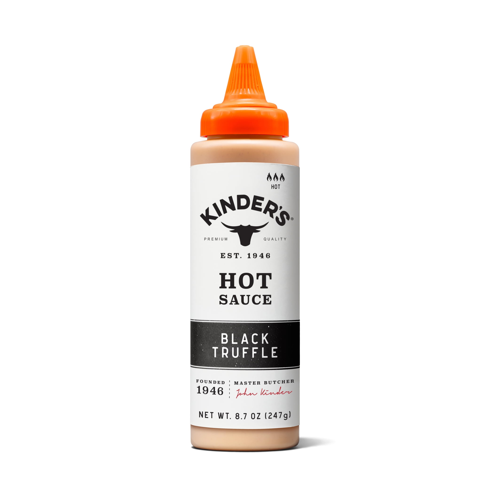 Kinder's Black Truffle Hot Sauce, 8.7 oz