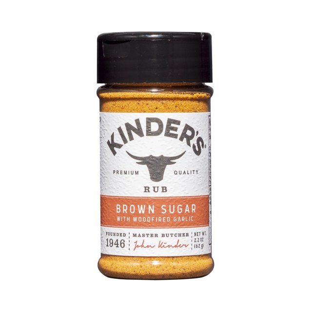 Kinder's Brown Sugar with Woodfired Garlic Rub and Seasoning, 2.2 oz