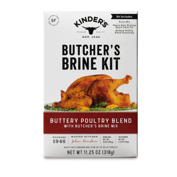Kinder's Butchers Turkey Brine Kit, 11.25 oz.