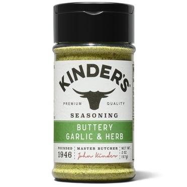 Kinder's Buttery Garlic & Herb Seasoning, 5 oz