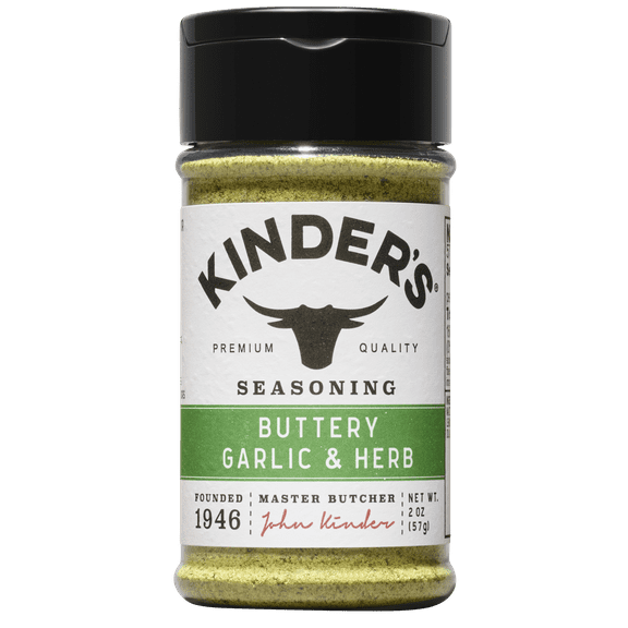 Kinder's Buttery Garlic & Herb Seasoning, 2 oz