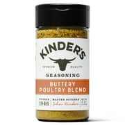 Kinder's Buttery Poultry Blend Seasoning with Garlic, Herbs & Lemon, 5 oz