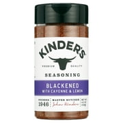 Kinder's Blackened Seasoning with Cayenne & Lemon, 4.2 oz