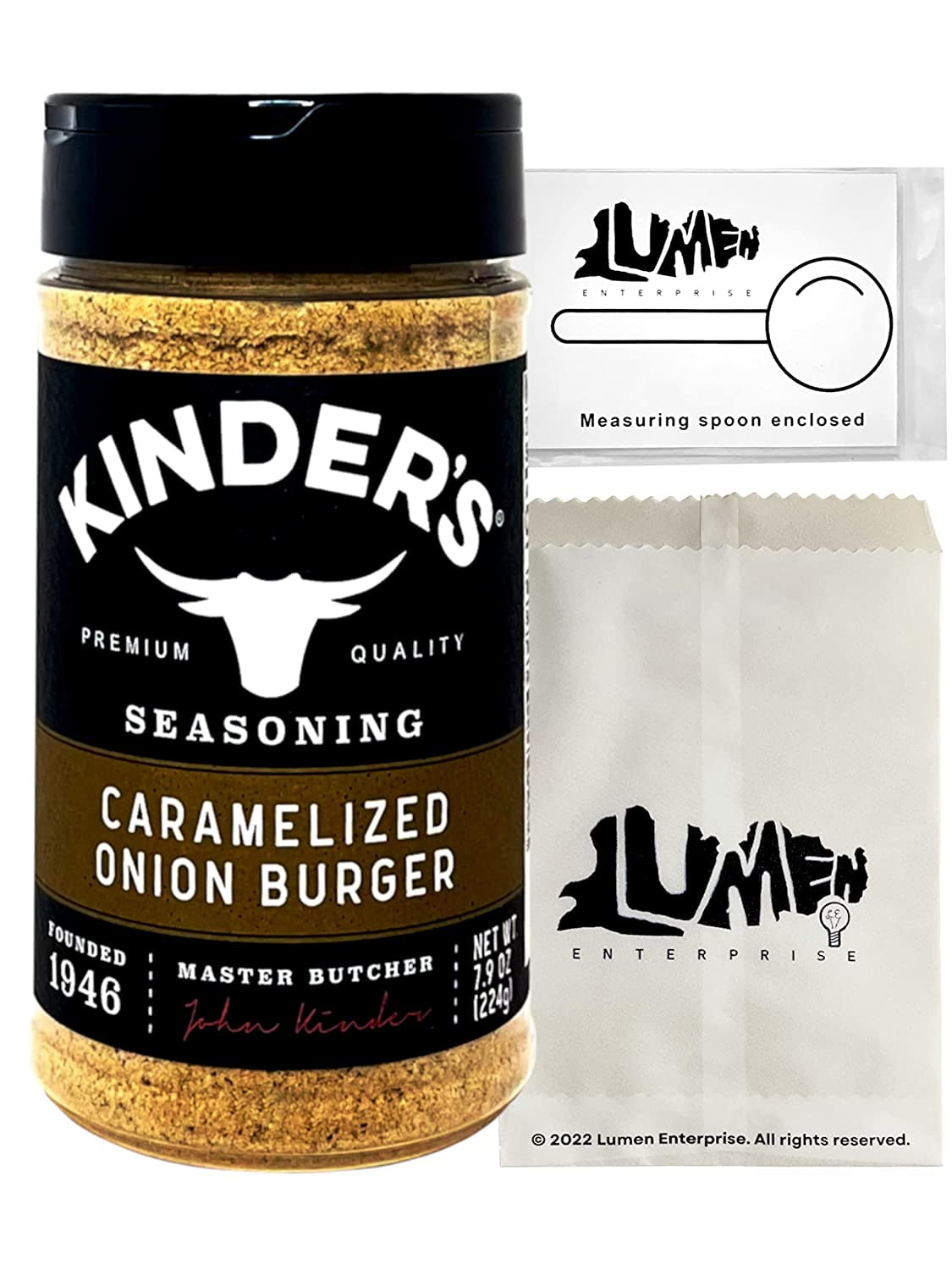 Kinder's Caramelized Onion Burger Seasoning, 5.4oz