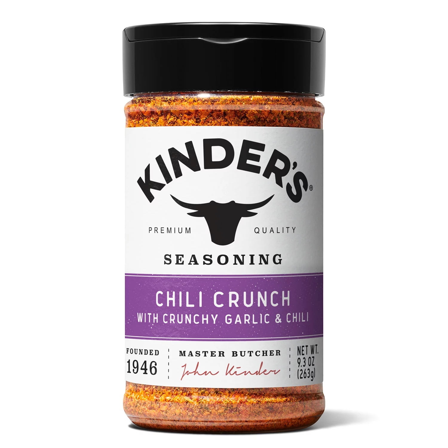 Kinder's Chili Crunch Seasoning, 9.3 Ounce