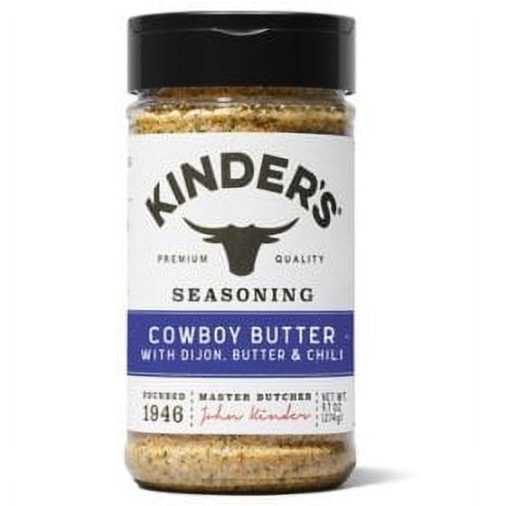 Kinder's Cowboy Butter Seasoning 9.7 oz.pack of 2