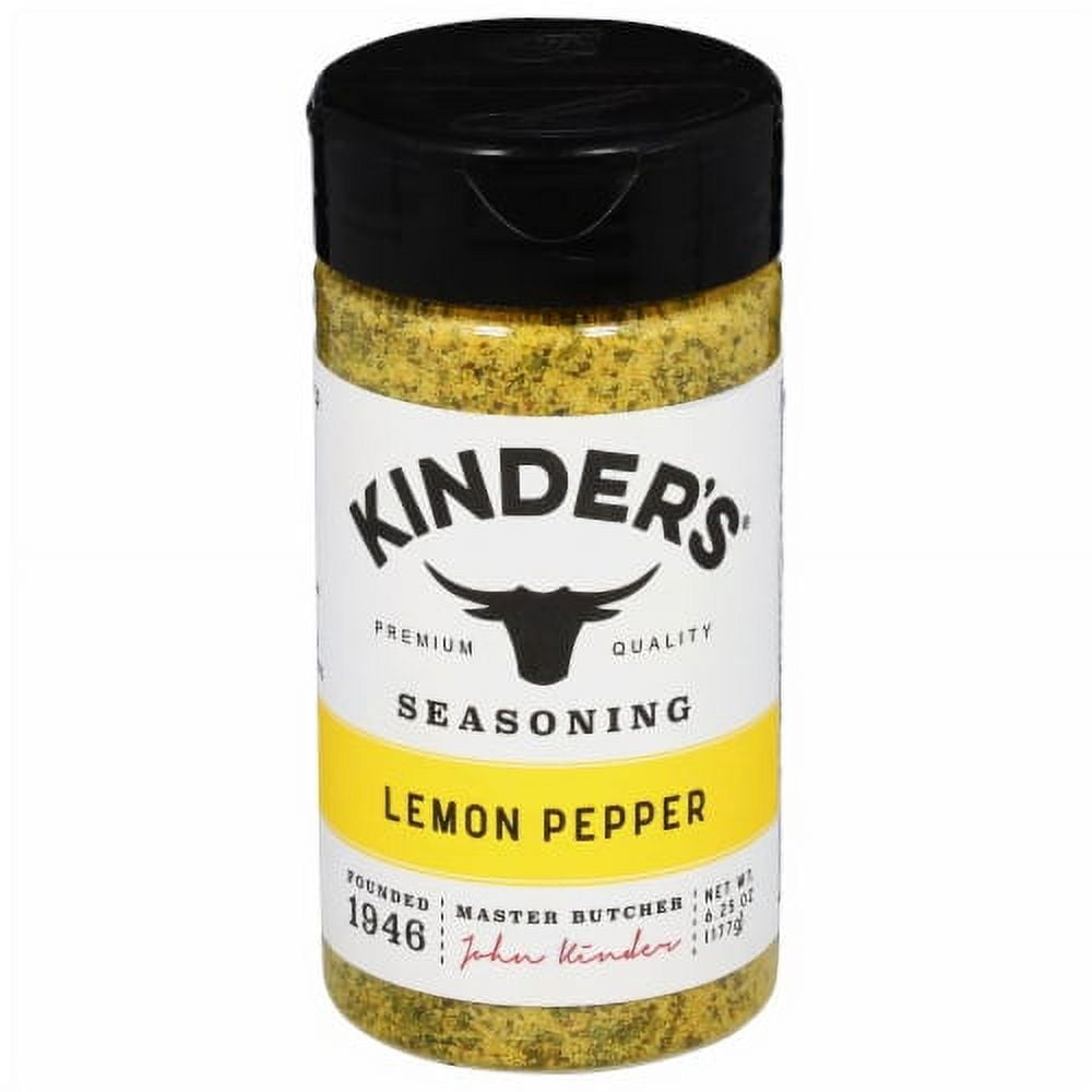 Kinder's Cracked Pepper & Lemon Seasoning