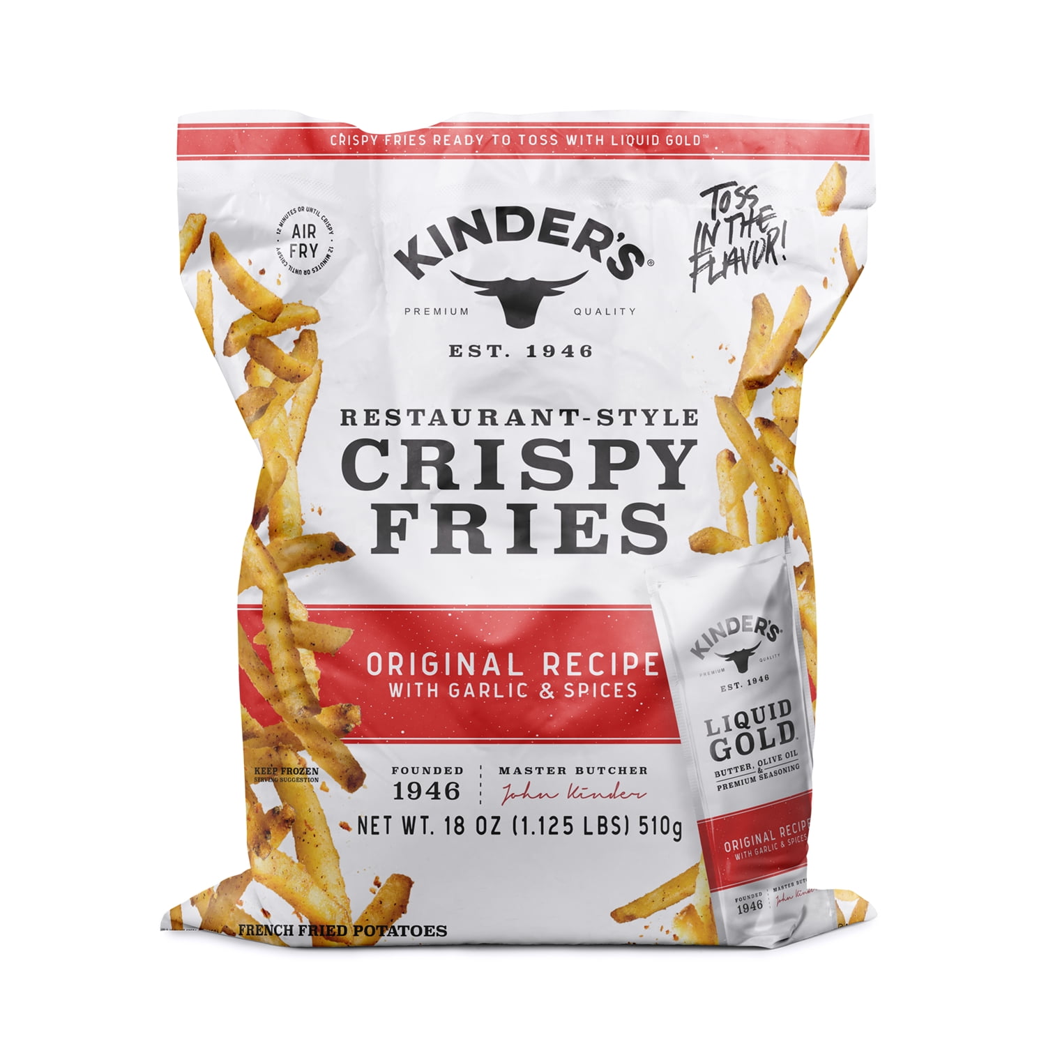 Kinders Crispy Fries, Original Recipe
