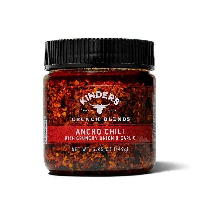 Kinder's Crunch Blends Ancho Chili Topper, 5.25oz