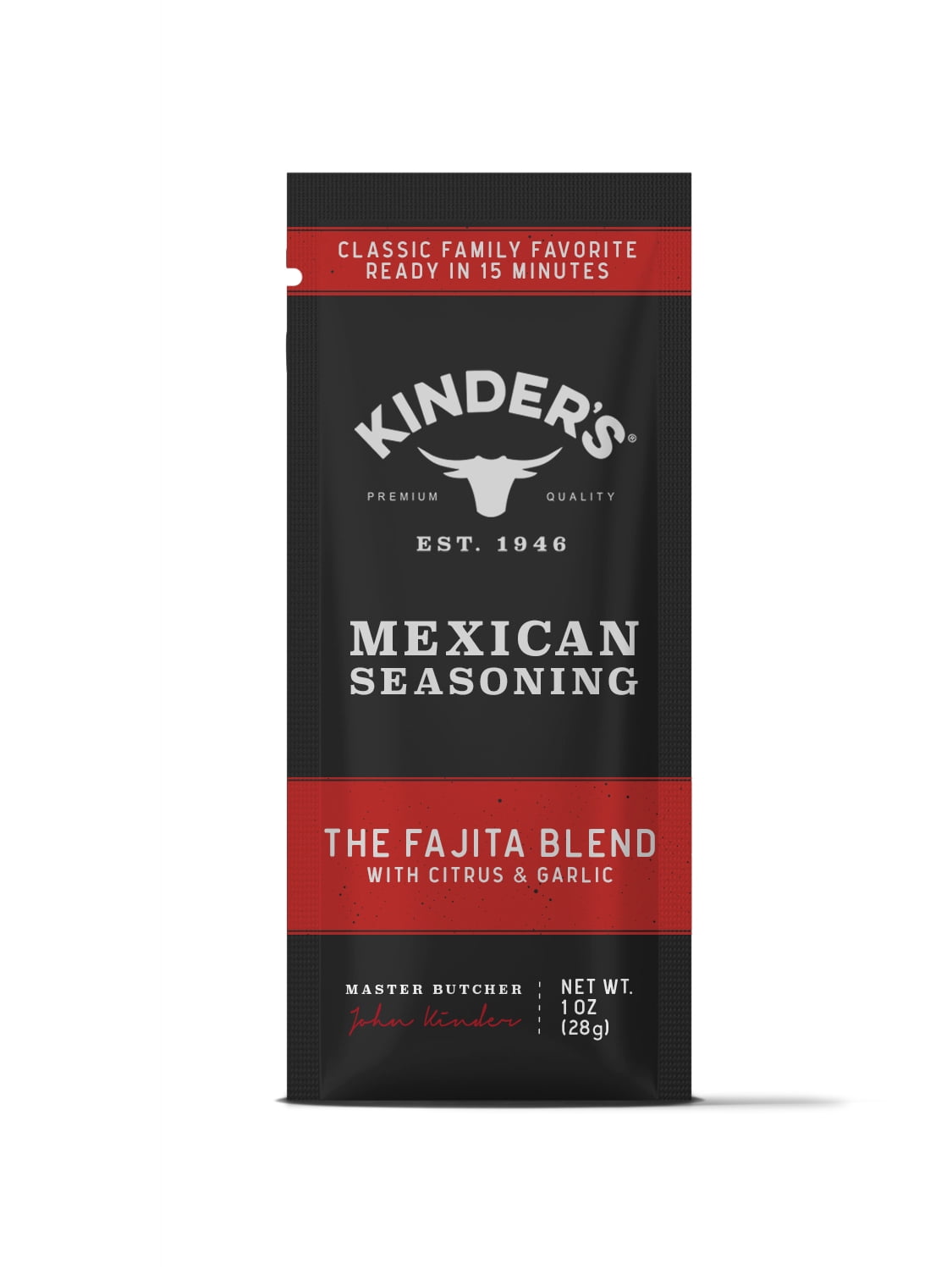 Kinder's Fajita Blend Mexican Seasoning & Spice, 1 oz
