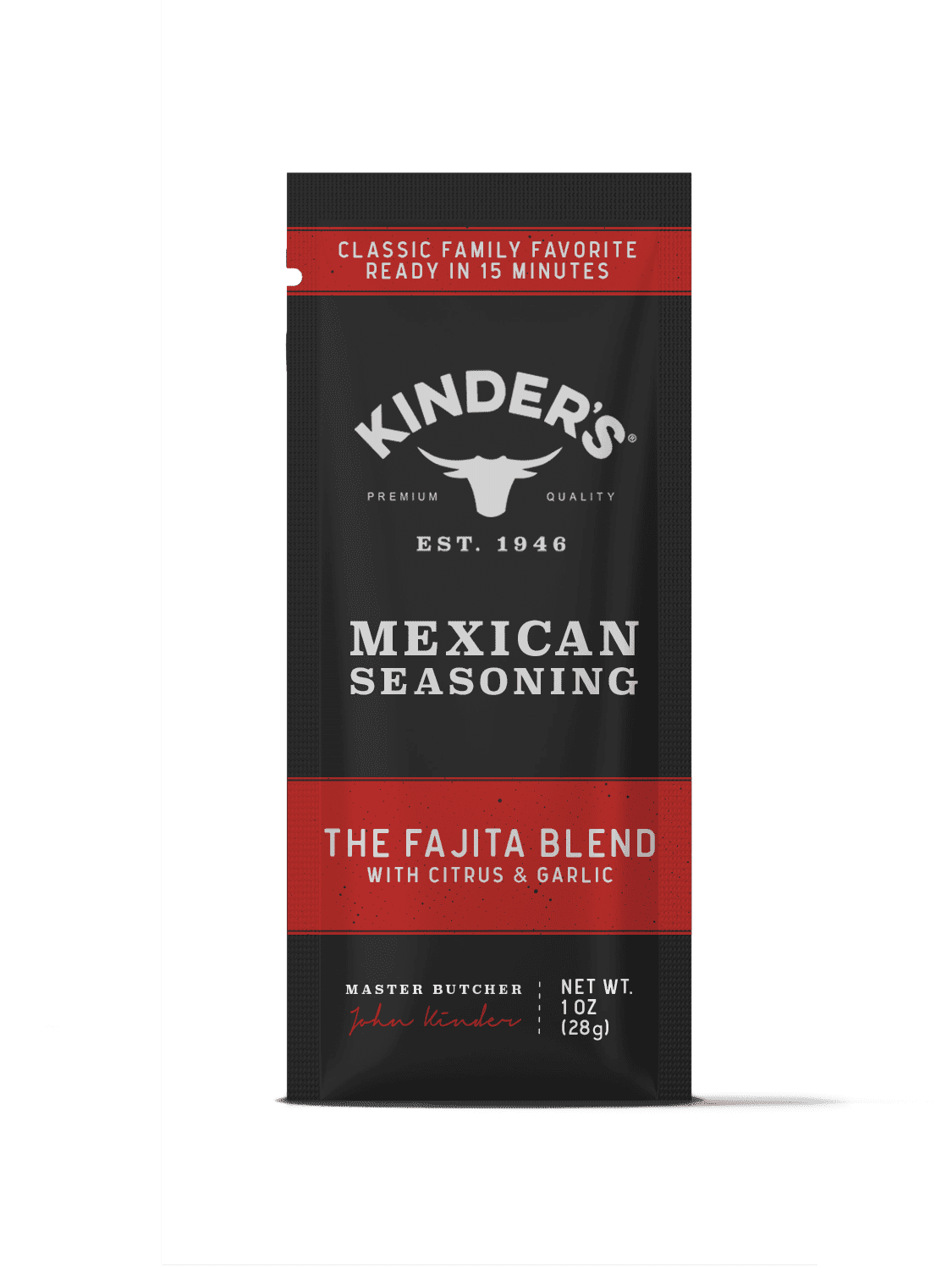 Kinder's Fajita Seasoning The Fajita Blend with Citrus and Garlic