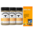 thumbnail image 1 of Kinder's Garlic Parmesan Seasoning, 9.1 oz.3pk - Free PICKN BUY Gummies, 1 of 5