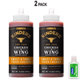 thumbnail image 1 of Kinder's Gold Label Sweet & Tangy Fried Chicken Dipping Sauce for Chicken and Wings, 15.5 oz Bottle, 1 of 8