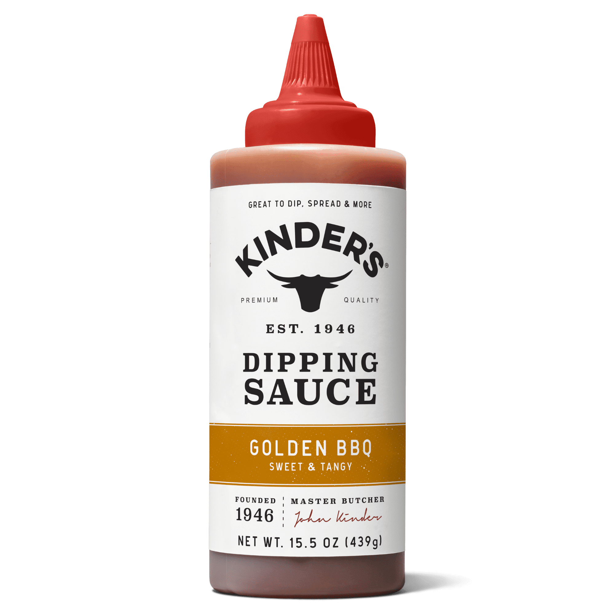 Kinder's Golden BBQ Dipping Sauce, 15.5 oz Squeeze Bottle pack of 1