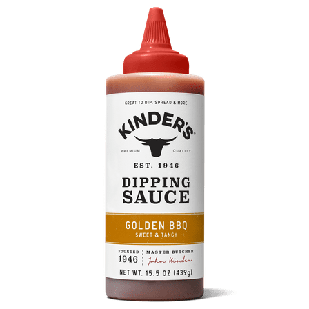 Kinder's Golden BBQ Dipping Sauce, 15.5 oz Squeeze Bottle