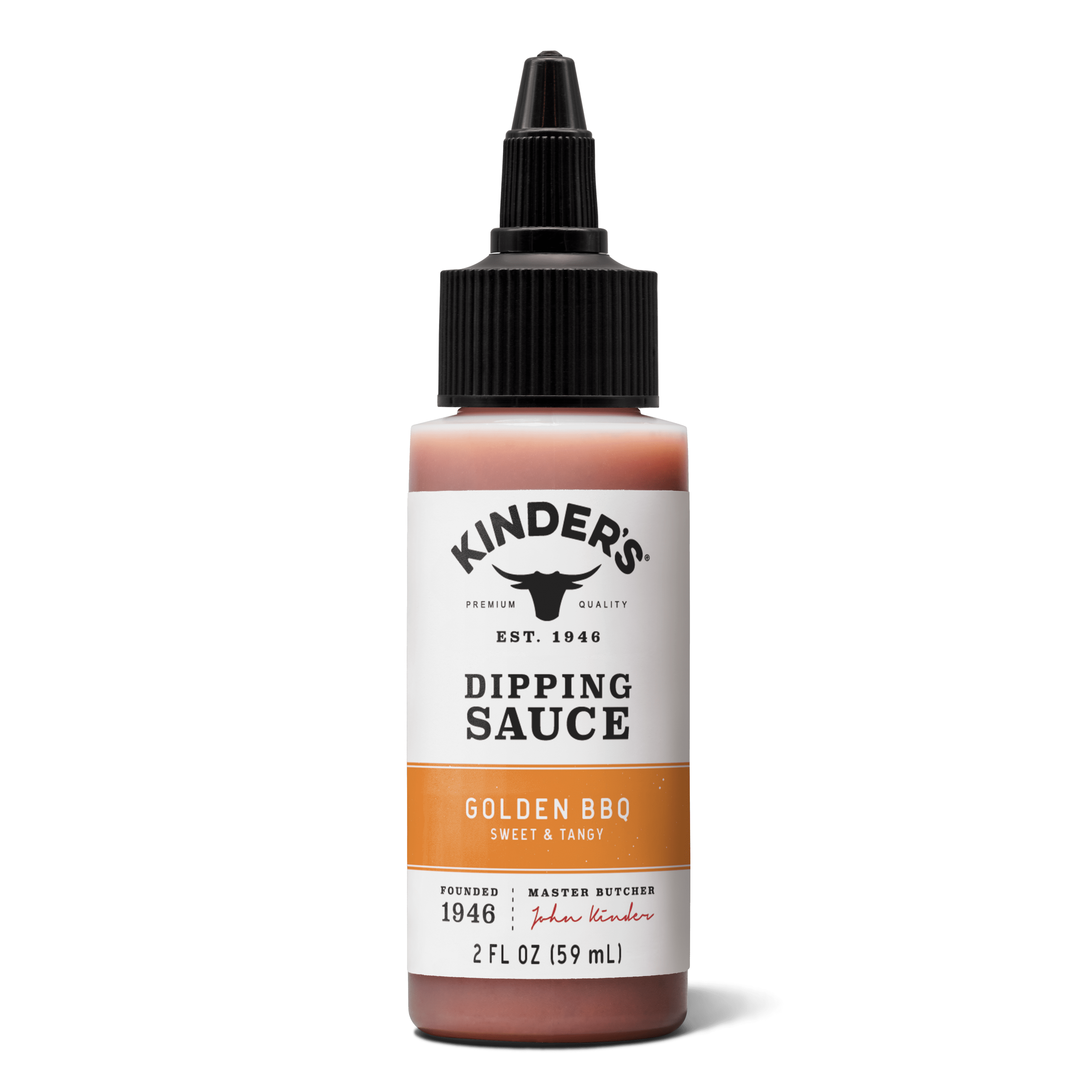 Kinder's Golden BBQ Dipping Sauce, 2 oz Bottle