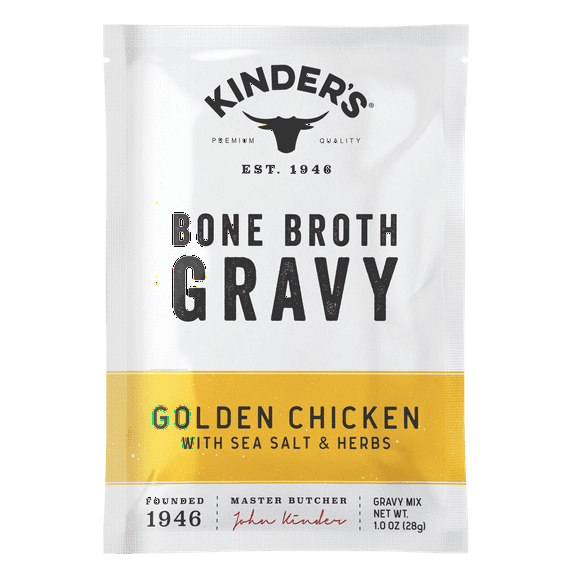 Kinder's Golden Chicken Bone Broth Gravy Mix, 1 oz