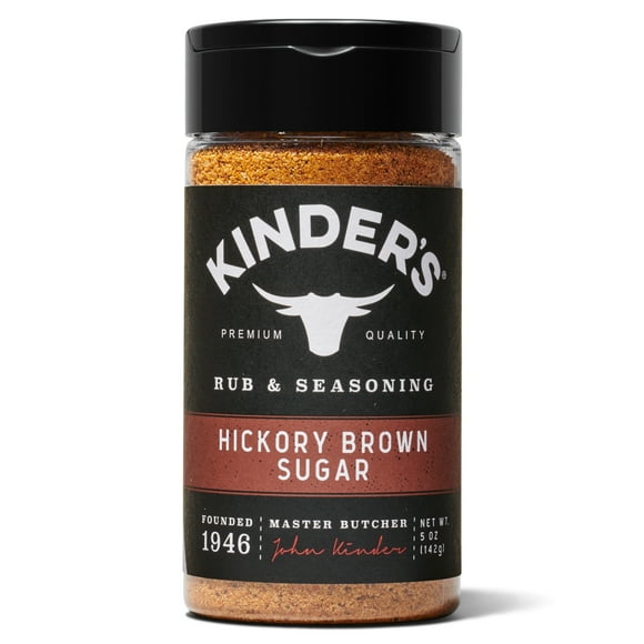 Kinder's Hickory Brown Sugar Barbecue Rub and Seasoning, 5 oz