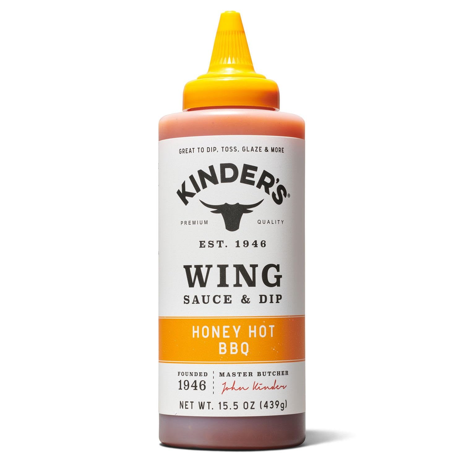 Kinder's Honey Hot Wing Sauce 15.5oz - Walmart.com