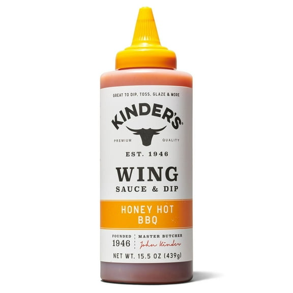 Kinder's Honey Hot Wing Sauce 15.5oz